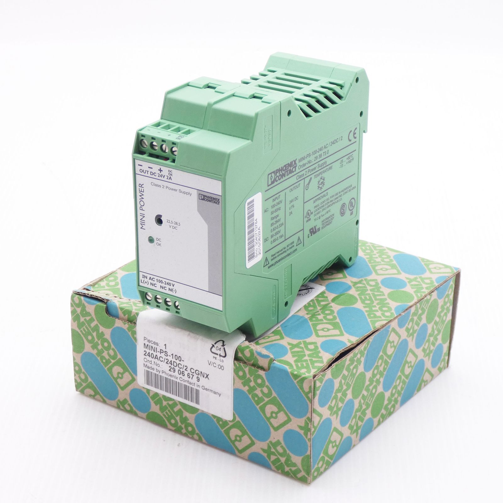 MINI-PS-100-240AC/24DC/2 CGN