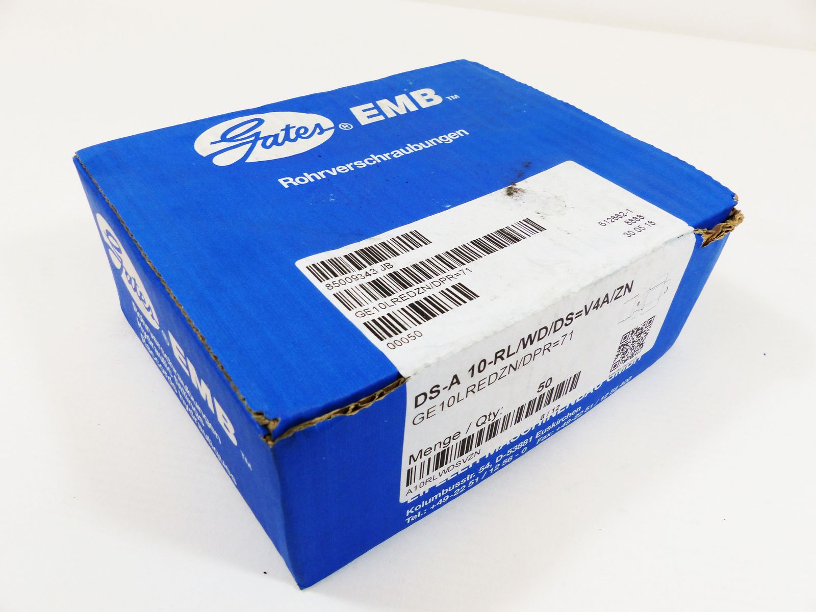 DS-A 10-RL/WD/DS=V4A/ZN