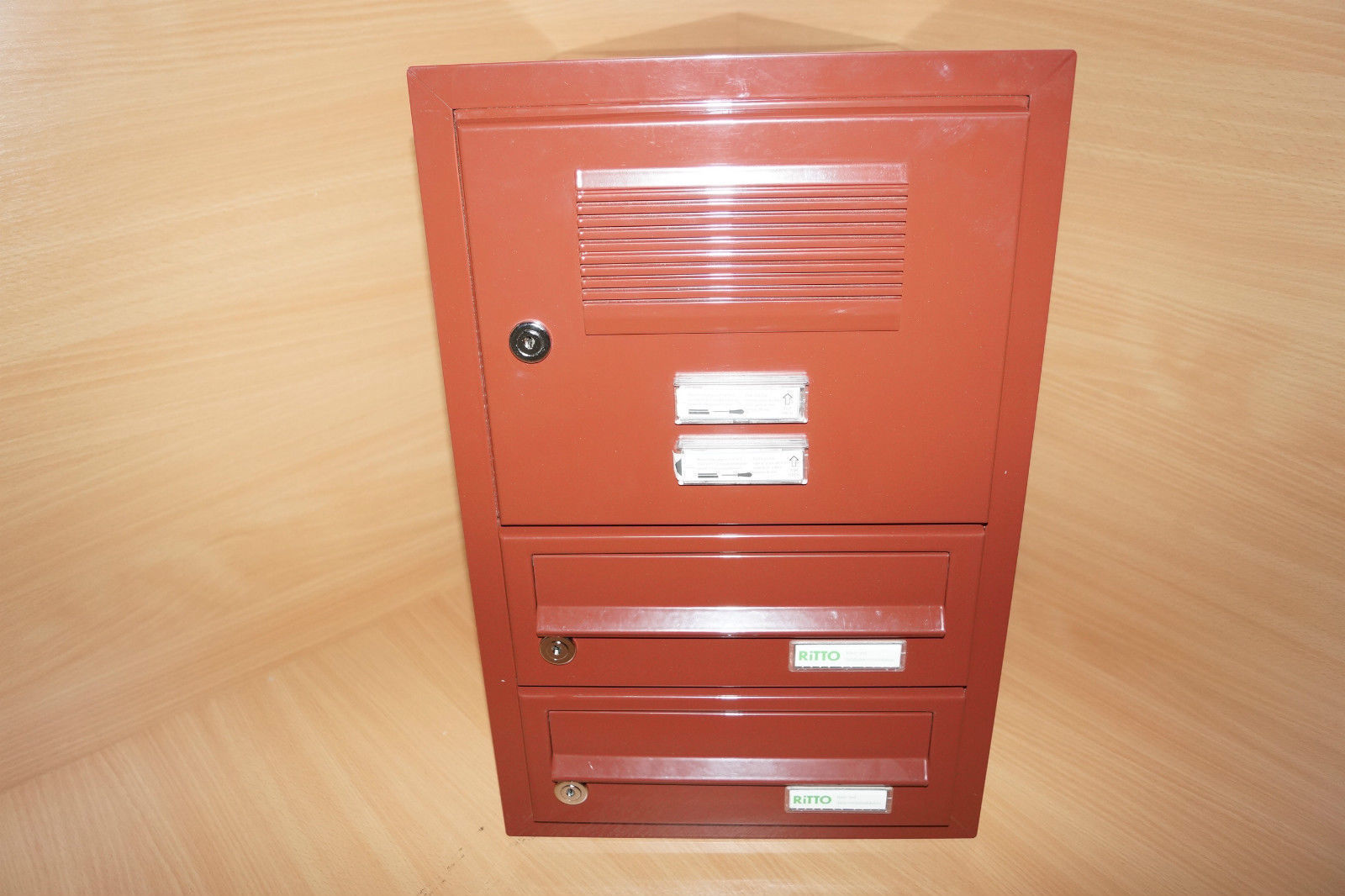 Einbaubriefkasten für 2 Wohneinheiten