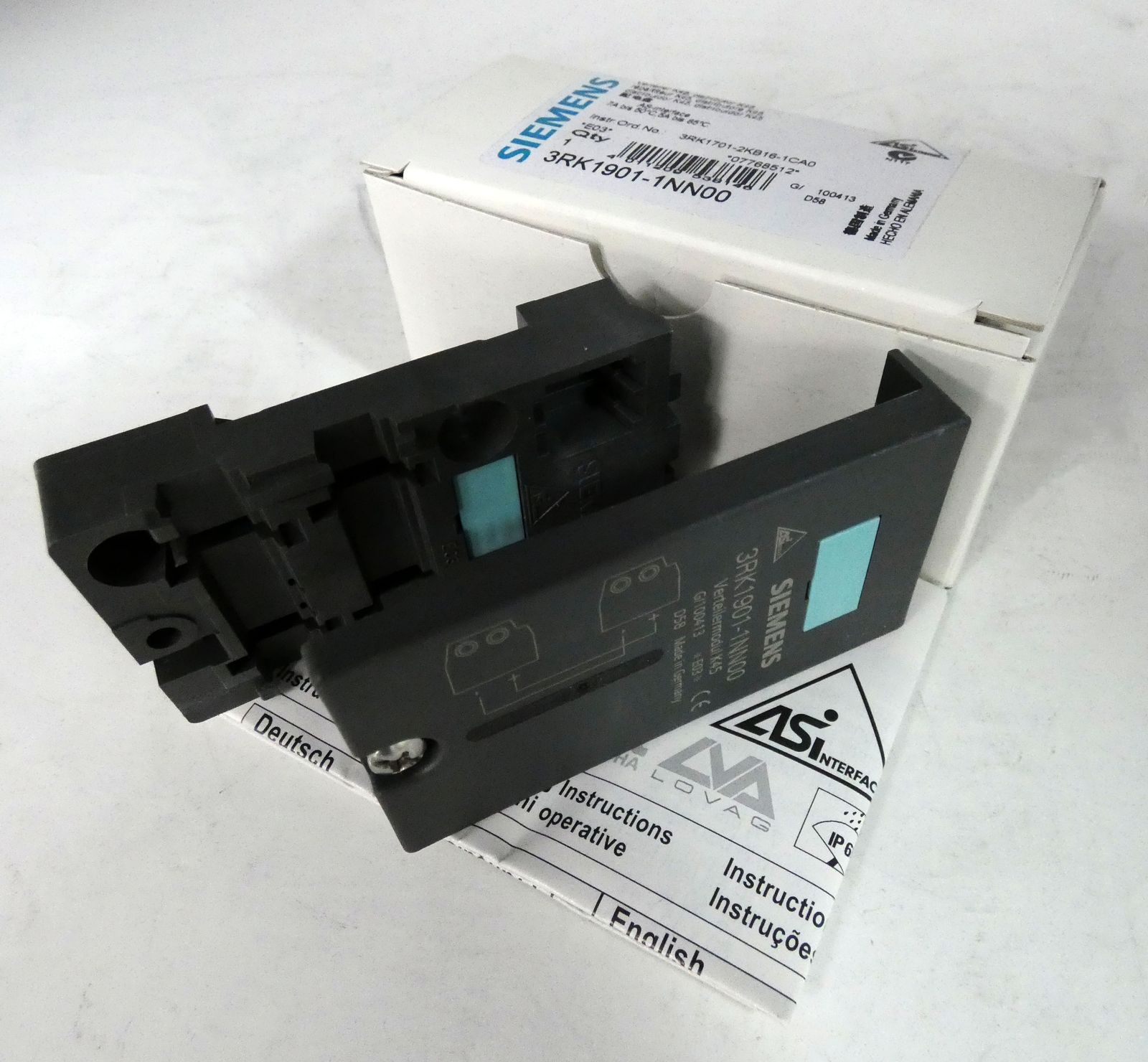 Siemens 3RK1901-1NN00 3RK1 901-1NN00 Verteiler K45 E-Stand:03