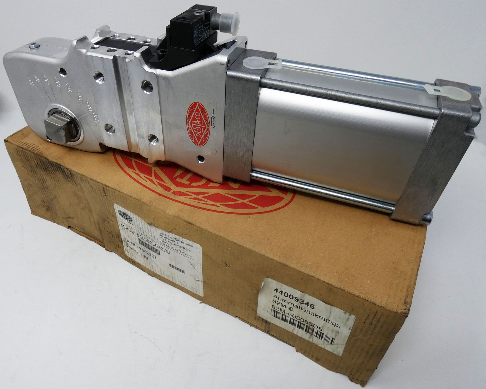 Destaco 82M-603063D8 Kraftspanner pmax. 6bar + 8EA-055-2 -unused/OVP-