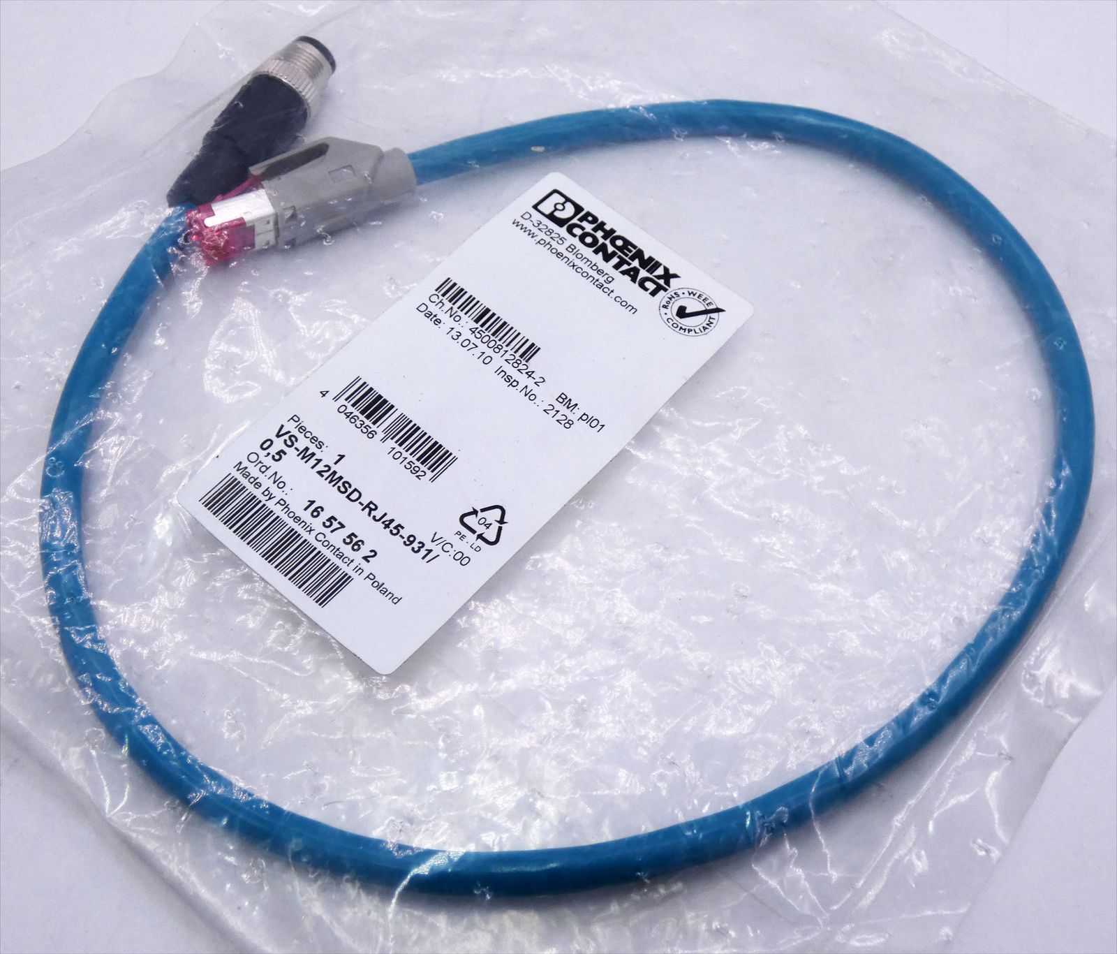 VS-M12MSD-RJ45-931/0,5