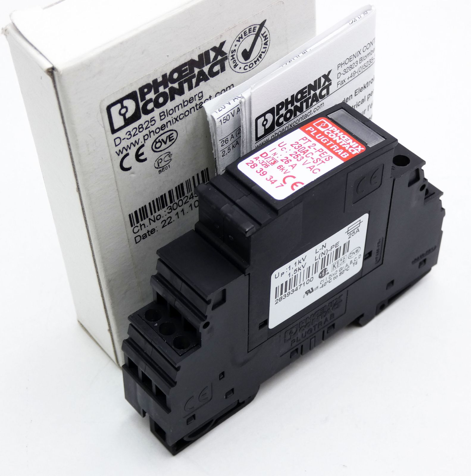 PT 2-PE/S-230AC/FM 2858357