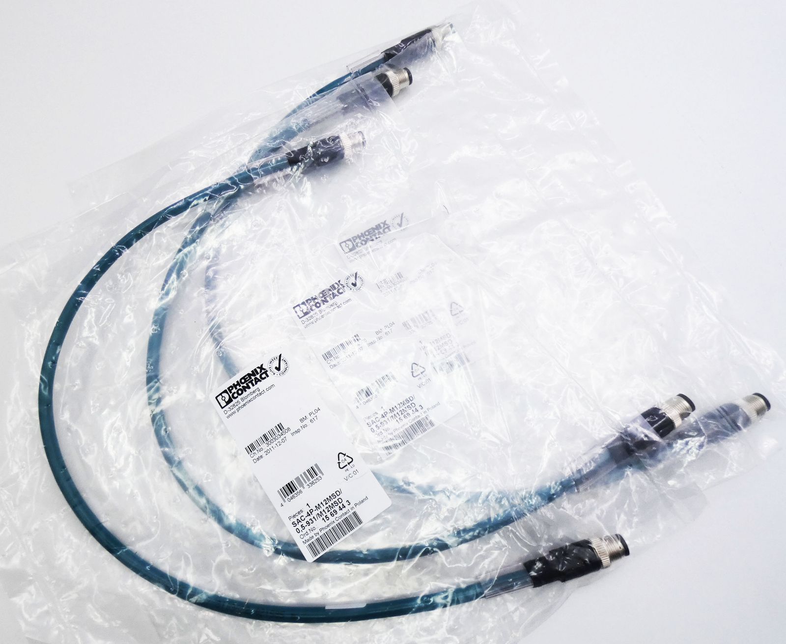 SAC-4P-M12MSD/ 0,5-931/M12MSD