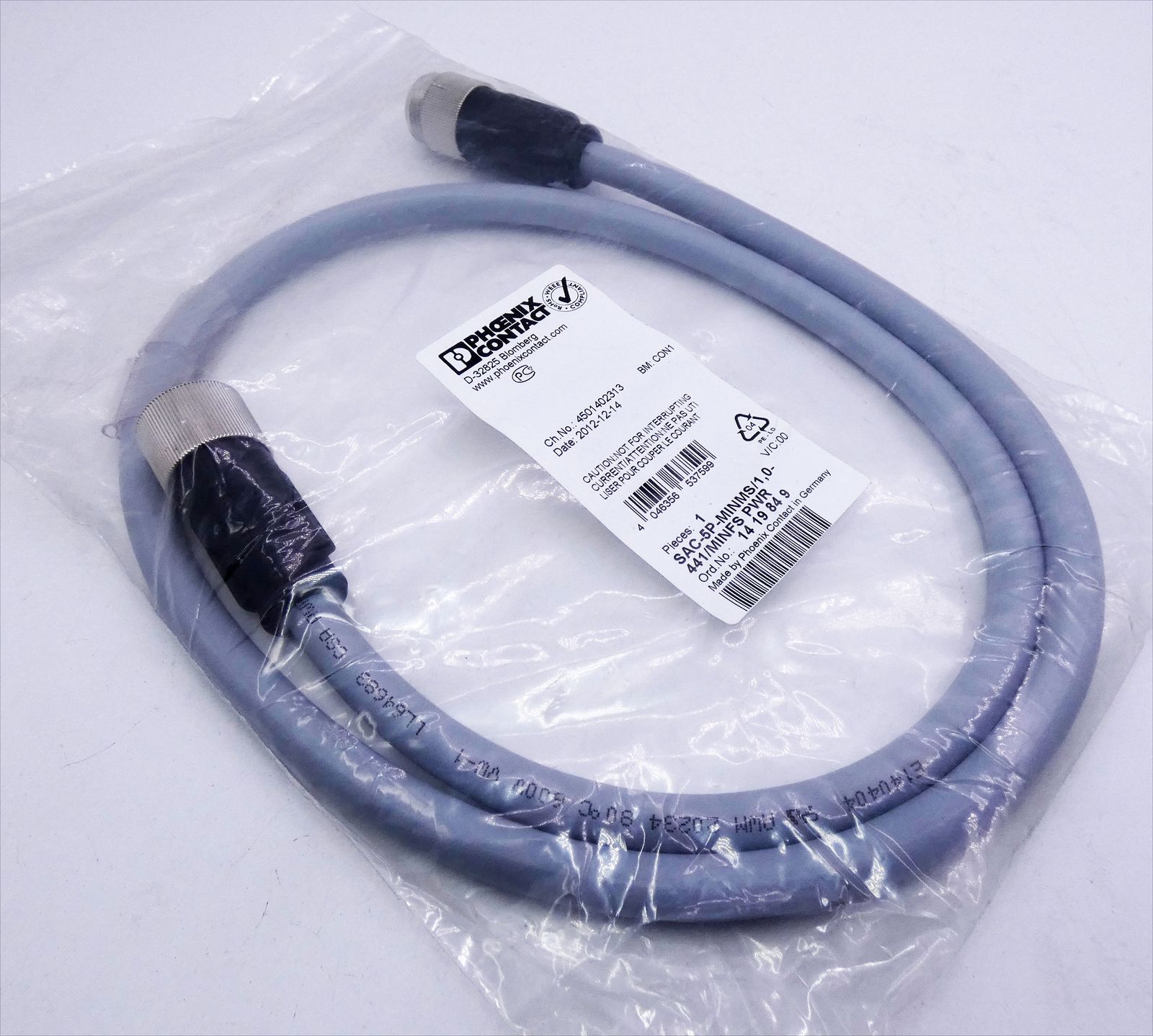 SAC-5P-MINMS/1,0-441/MINFS PWR