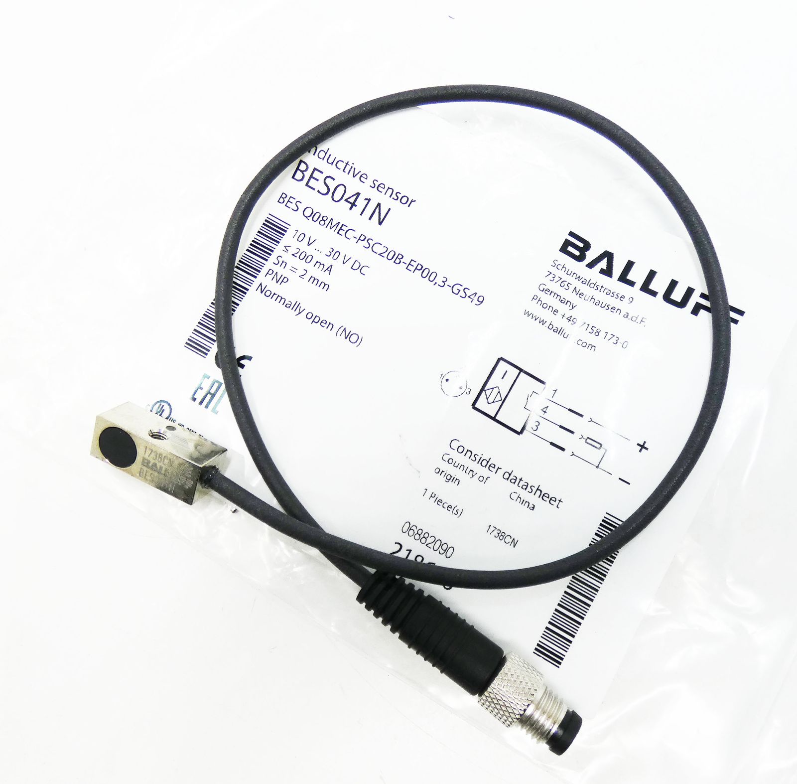 BES Q08MEC-PSC20B-EP00,3-GS49