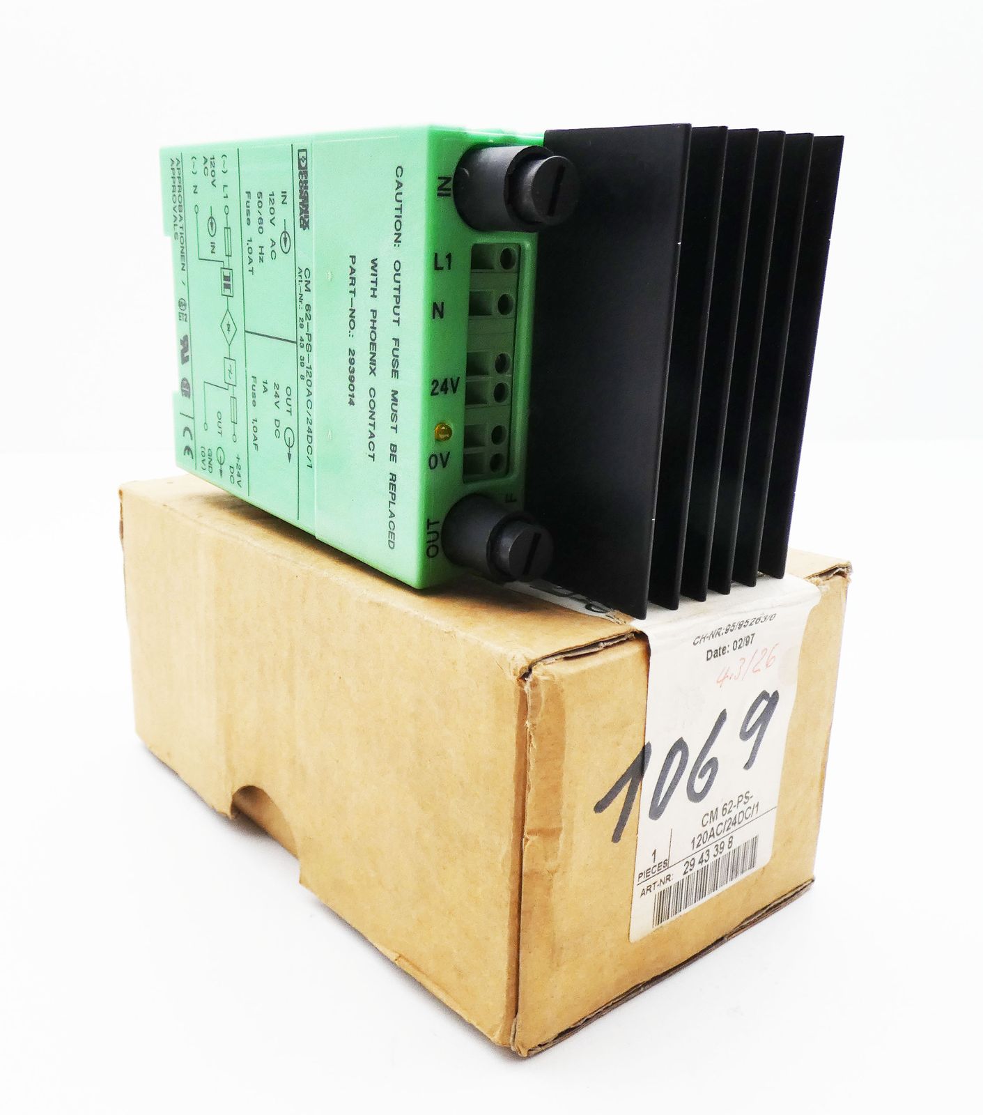 CM 62-PS-120AC/24DC/1