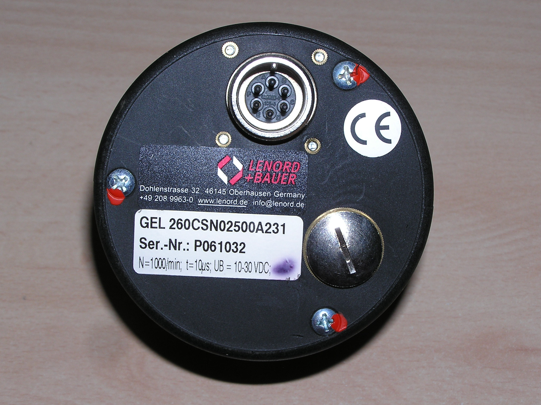 GEL260-CSN-02500A231