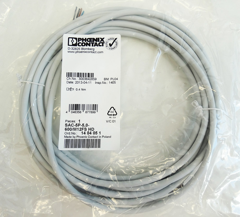 SAC-5P-5,0-600/M12FS HD