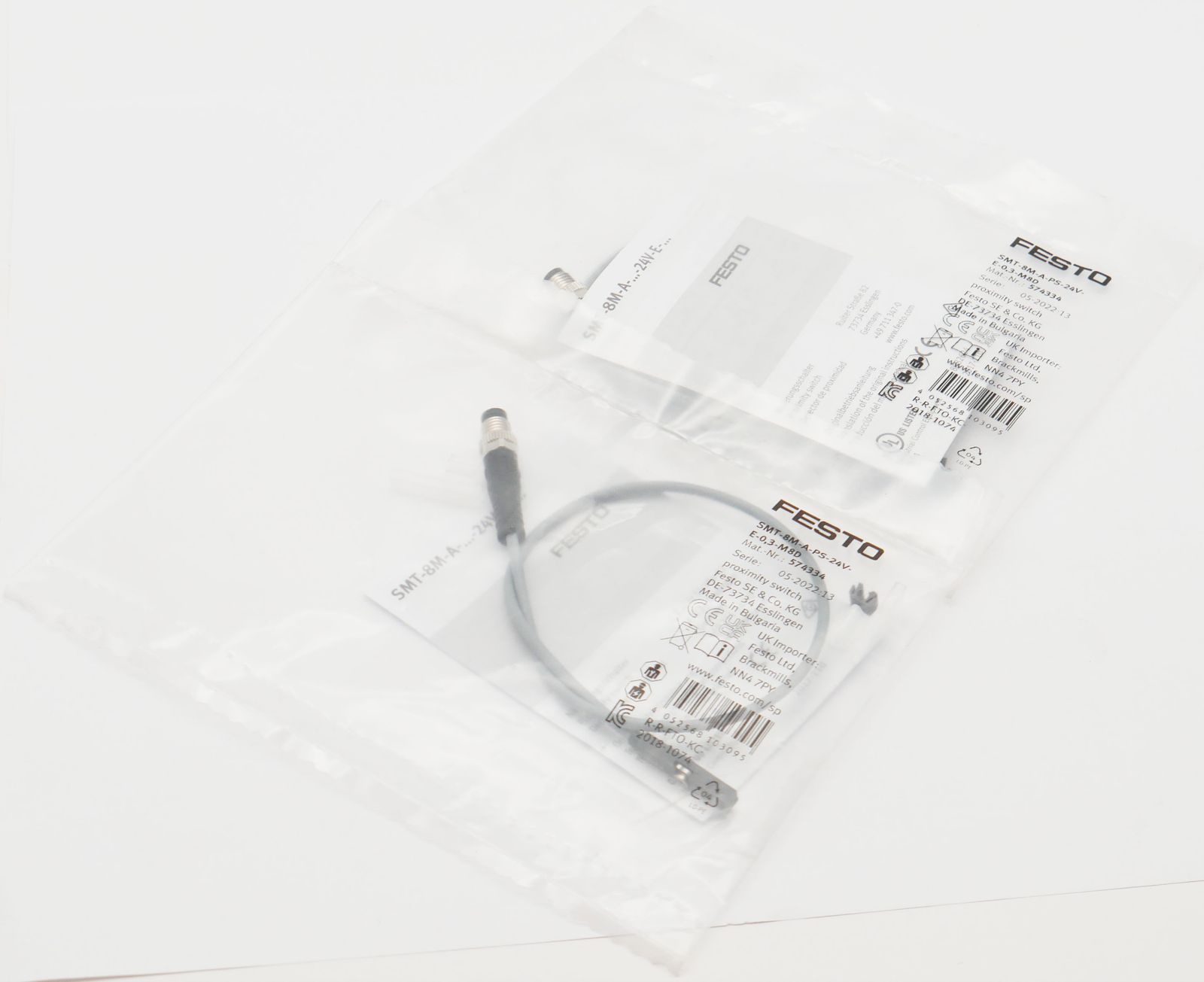 SMT-8M-A-PS-24V-E-0.3-M8D, SMT8MAPS24VE0.3M8D