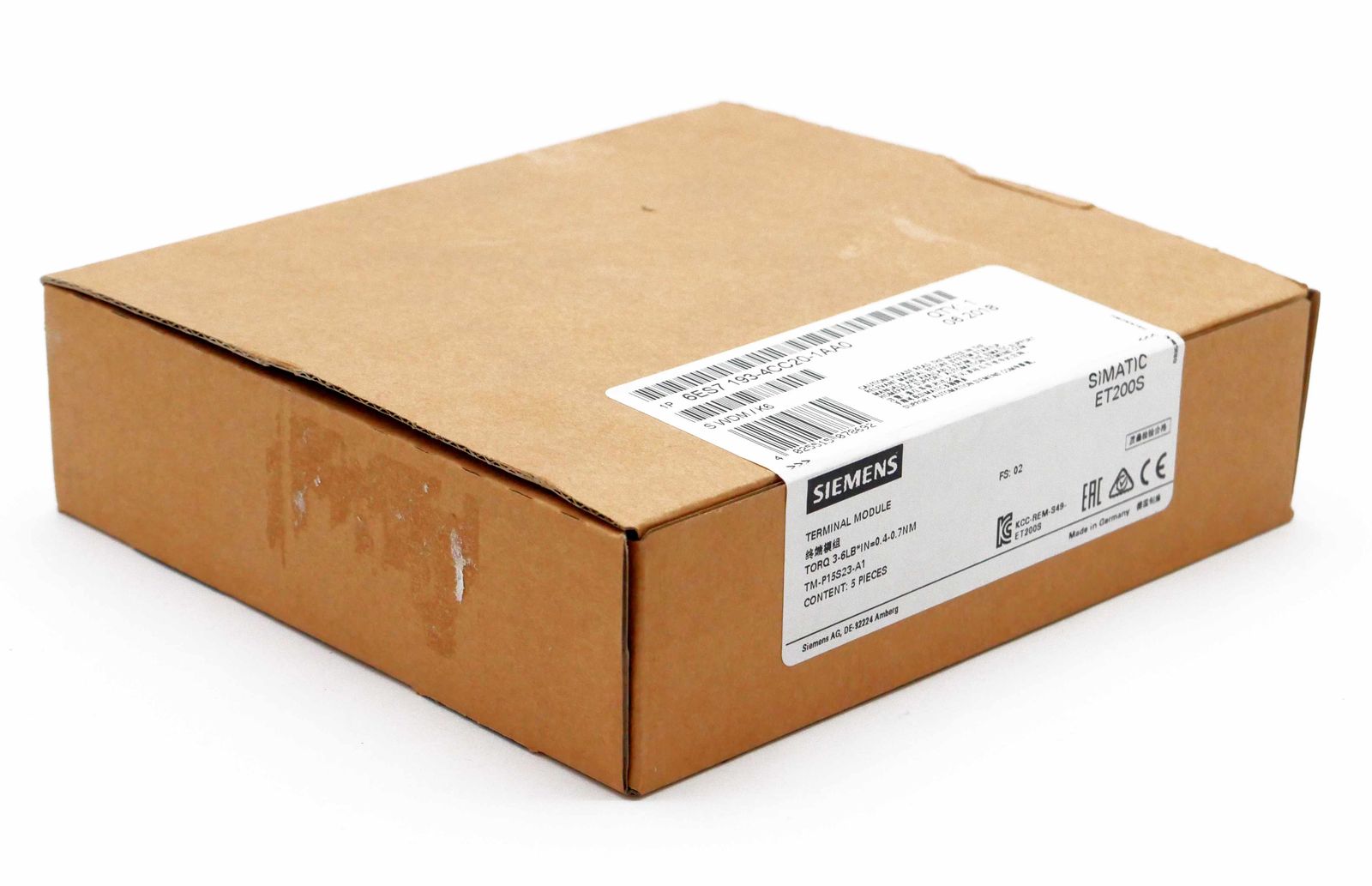 6ES7 193-4CC20-0AA0, 6ES7193-4CC20-0AA0