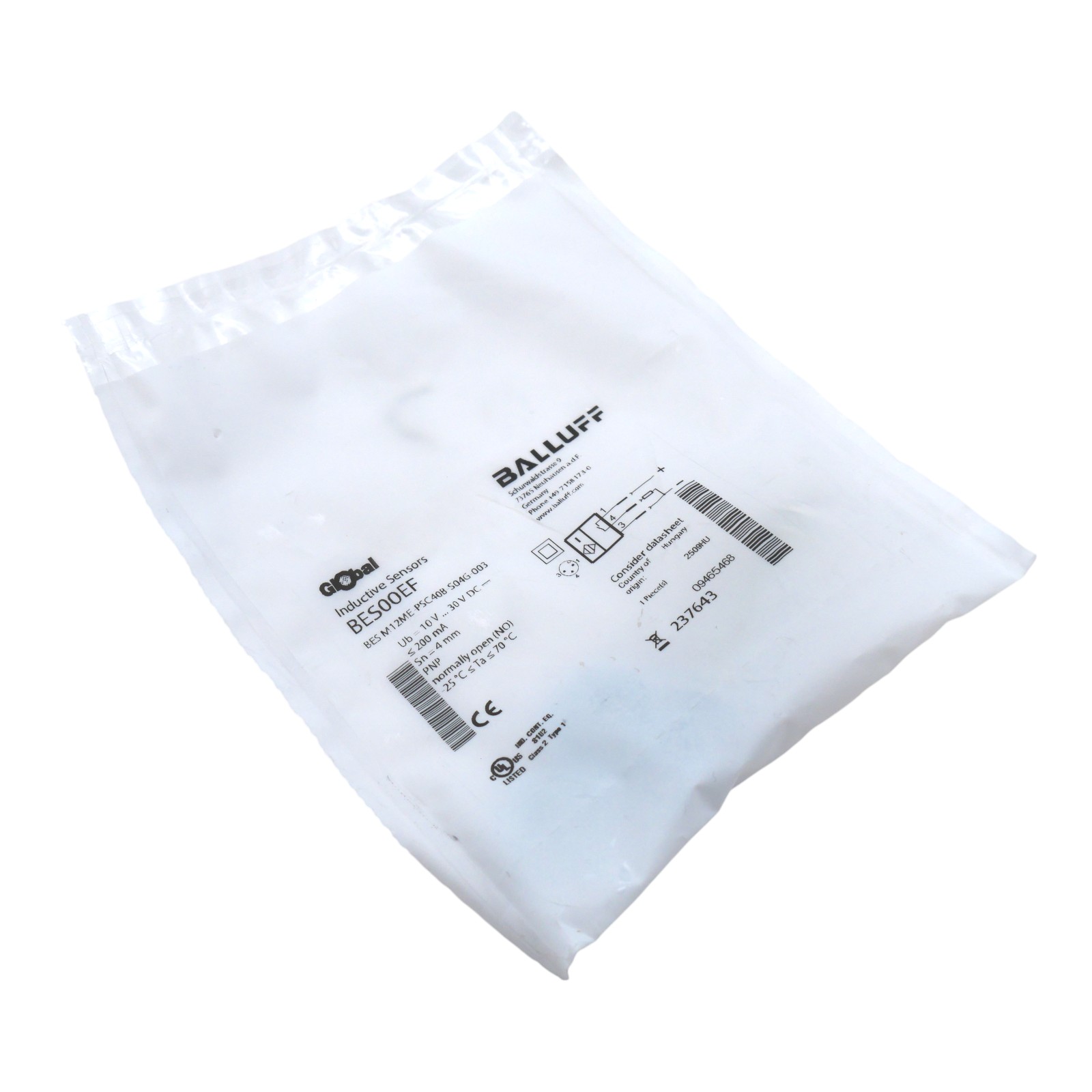 BES M12ME PSC 40B-S04G-003