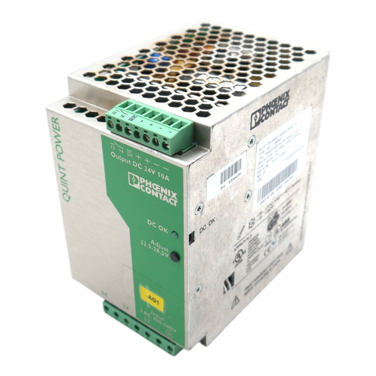 QIUNT-PS-3x400-500AC/24DC/10