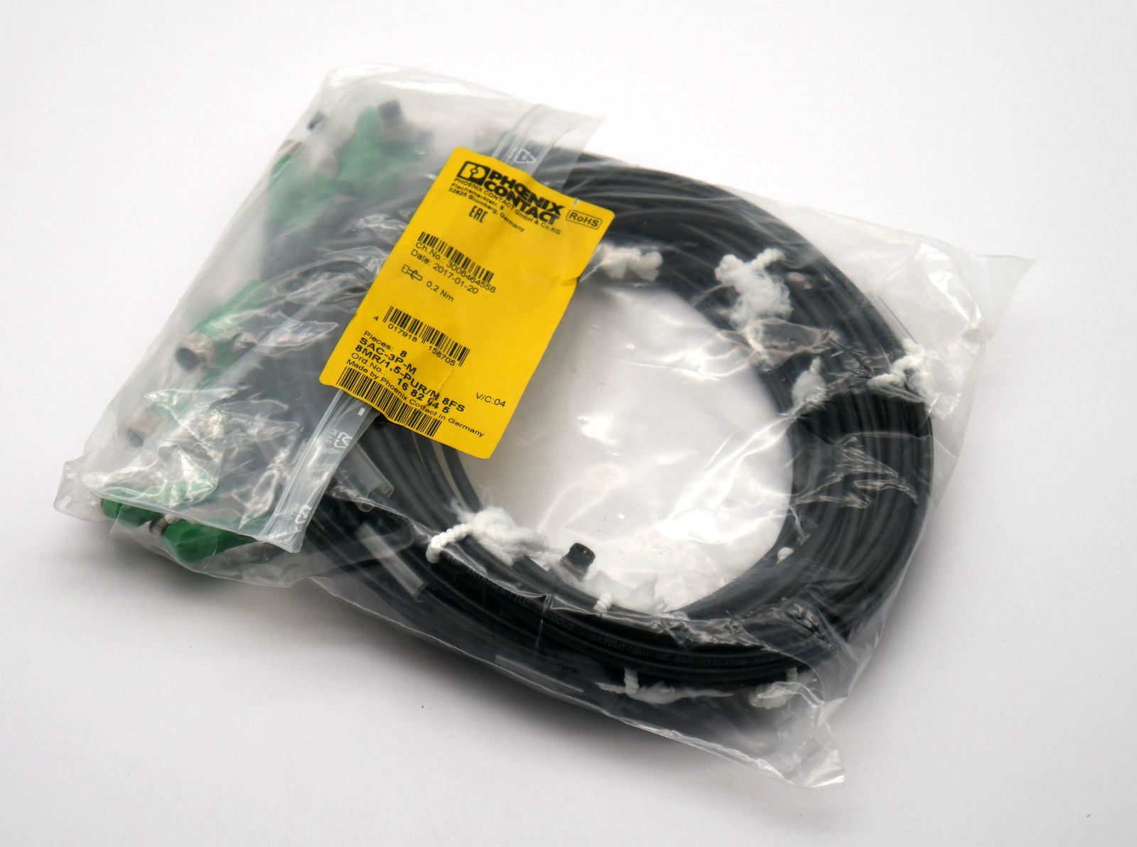 SAC-3P-M 8MR/1,5-PUR/M 8FS