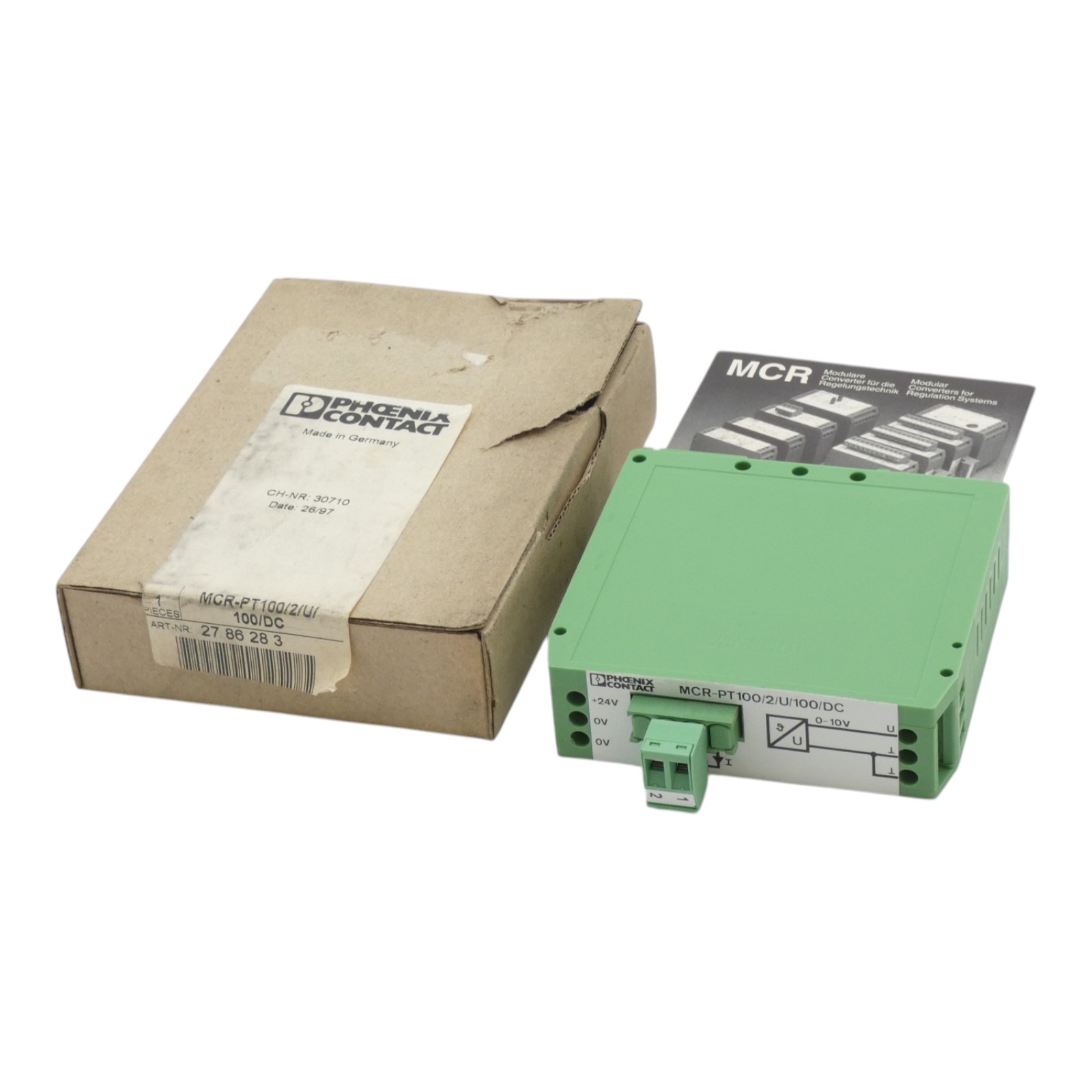 MCR-PT100/2/U/100/DC