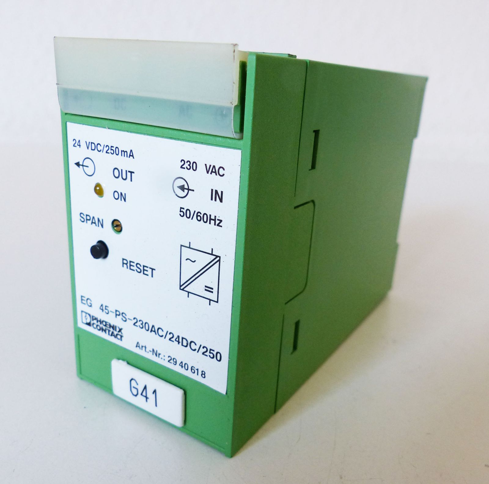 EG 45-PS-230AC/24DC/250 2940618