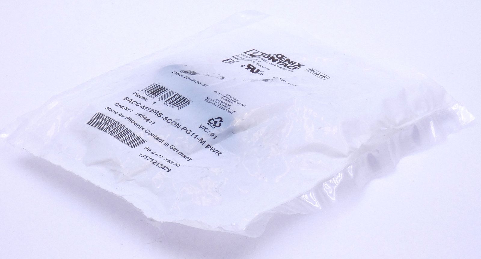 SACC-M12MS-5CON-PG11-M PWR