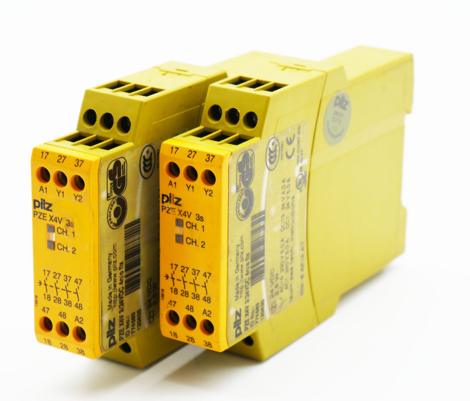 PZE X4V 3/24VDC 4n/o fix
