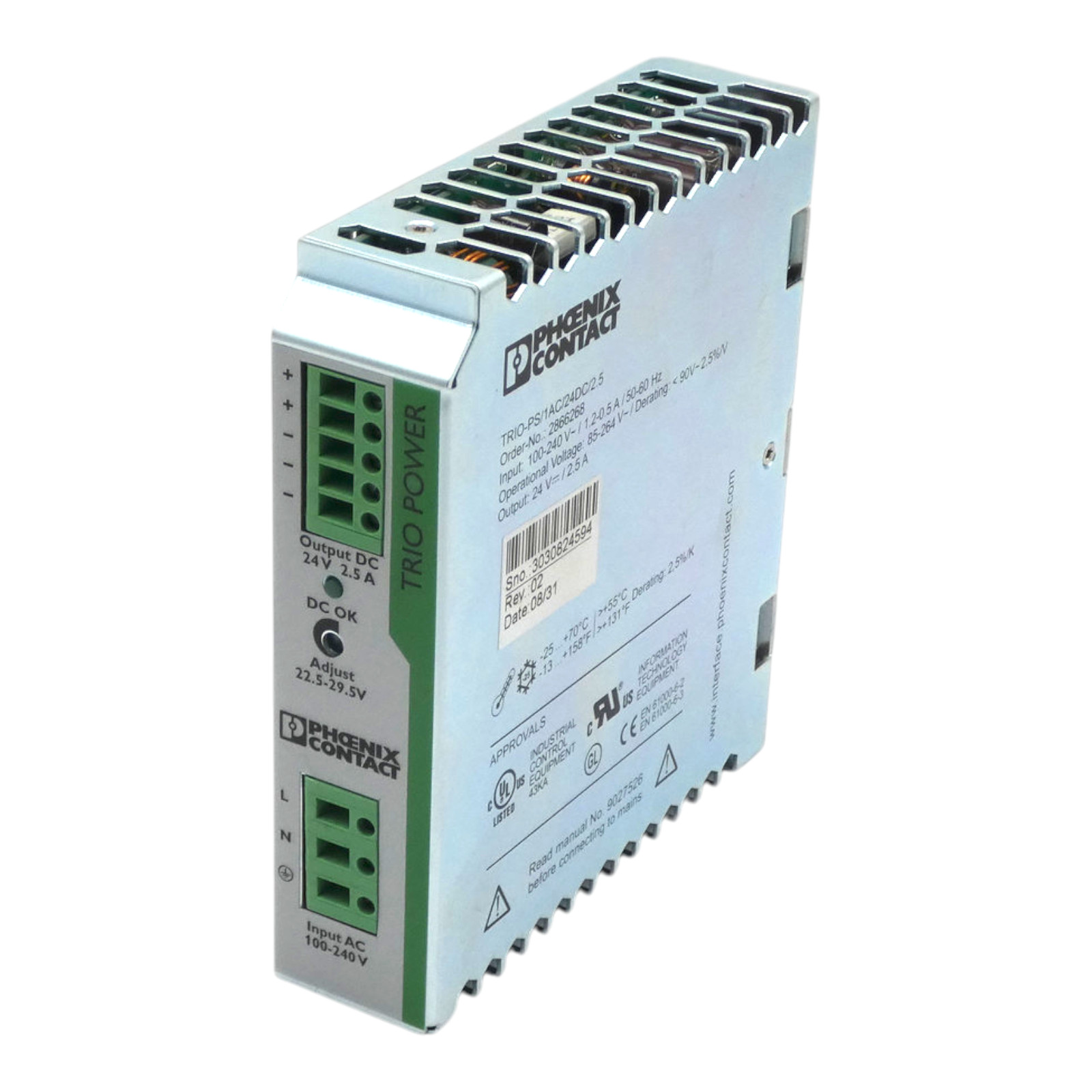 TRO-PS/1AC/24DC/2.5