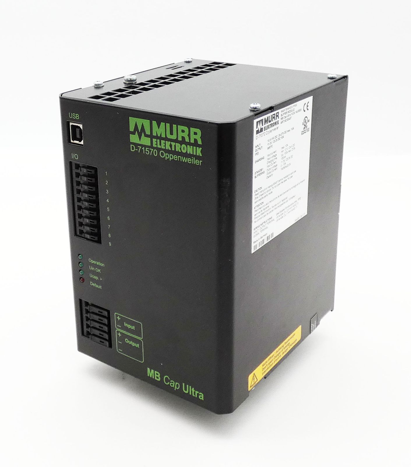 MB Cap Ultra 10/24 1A/380S