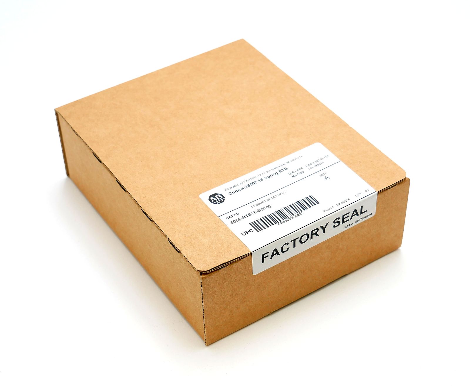 5069-RTB18-spring Terminal Block -sealed-