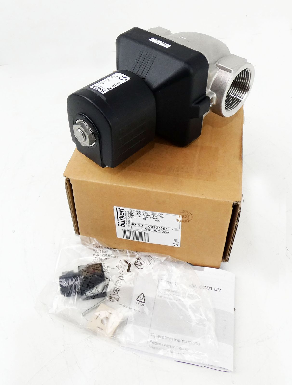 6213EV A 40 FKM VA G1 1/2 PNO-10bar