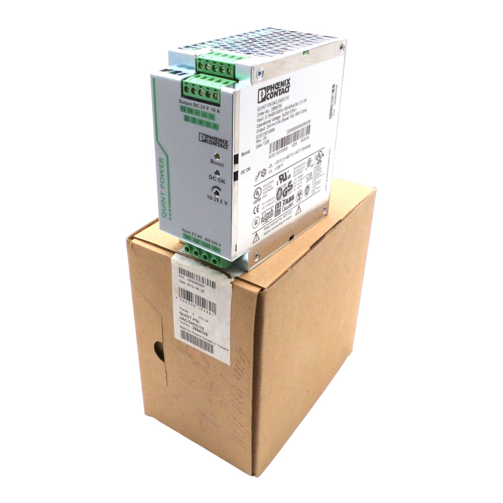 Quint-PS/3AC/24DC/10, 2866705