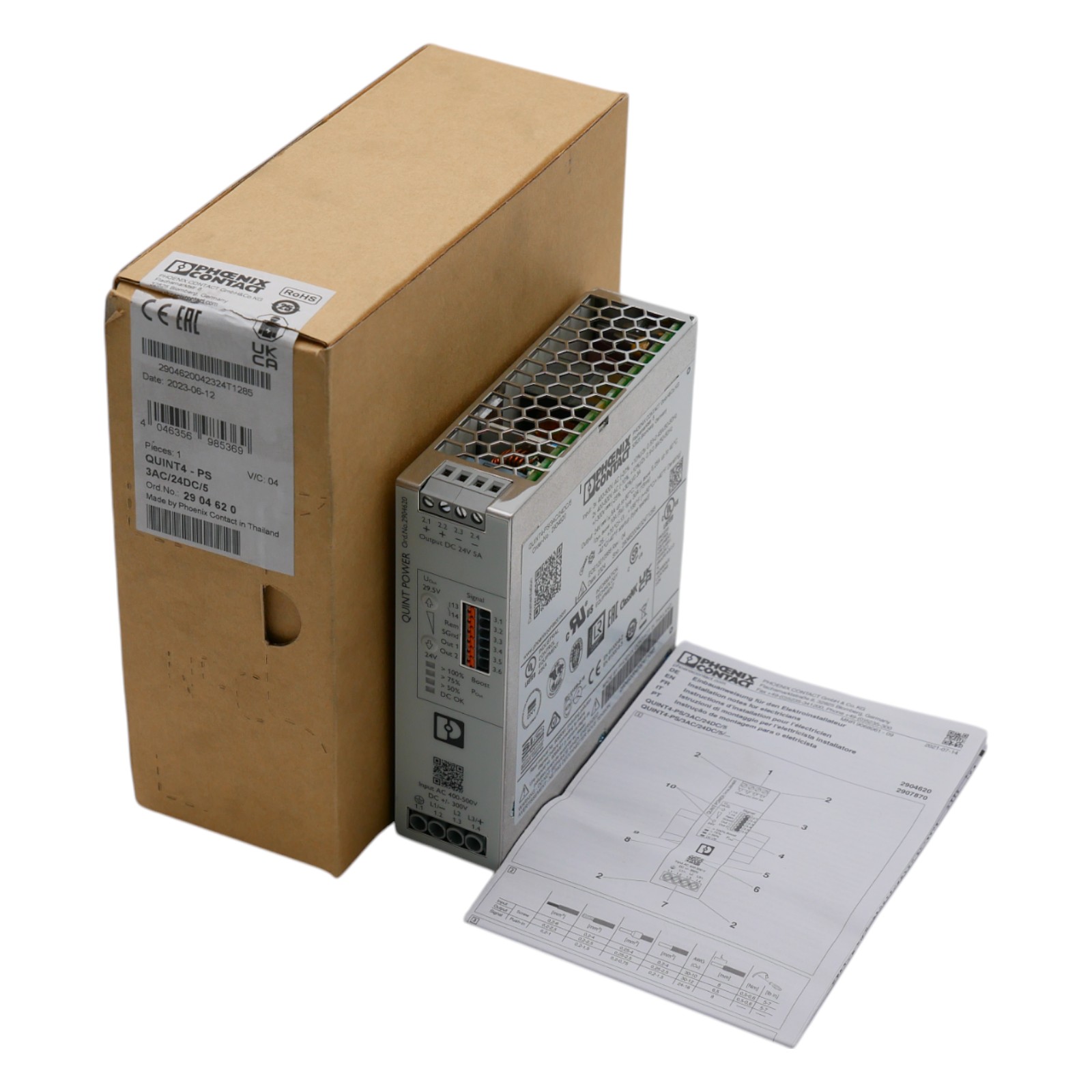 Quint4-PS/3AC/24DC/5, 2904620