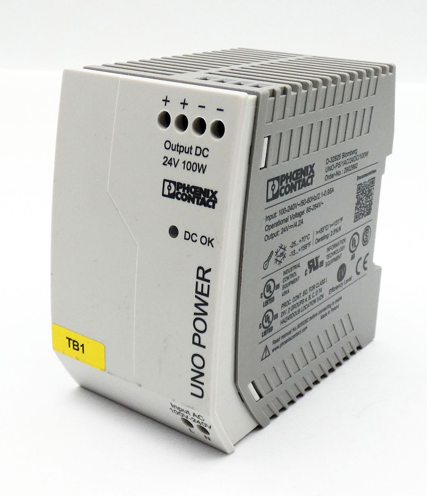 UNO-PS/1AC/24DC/100W