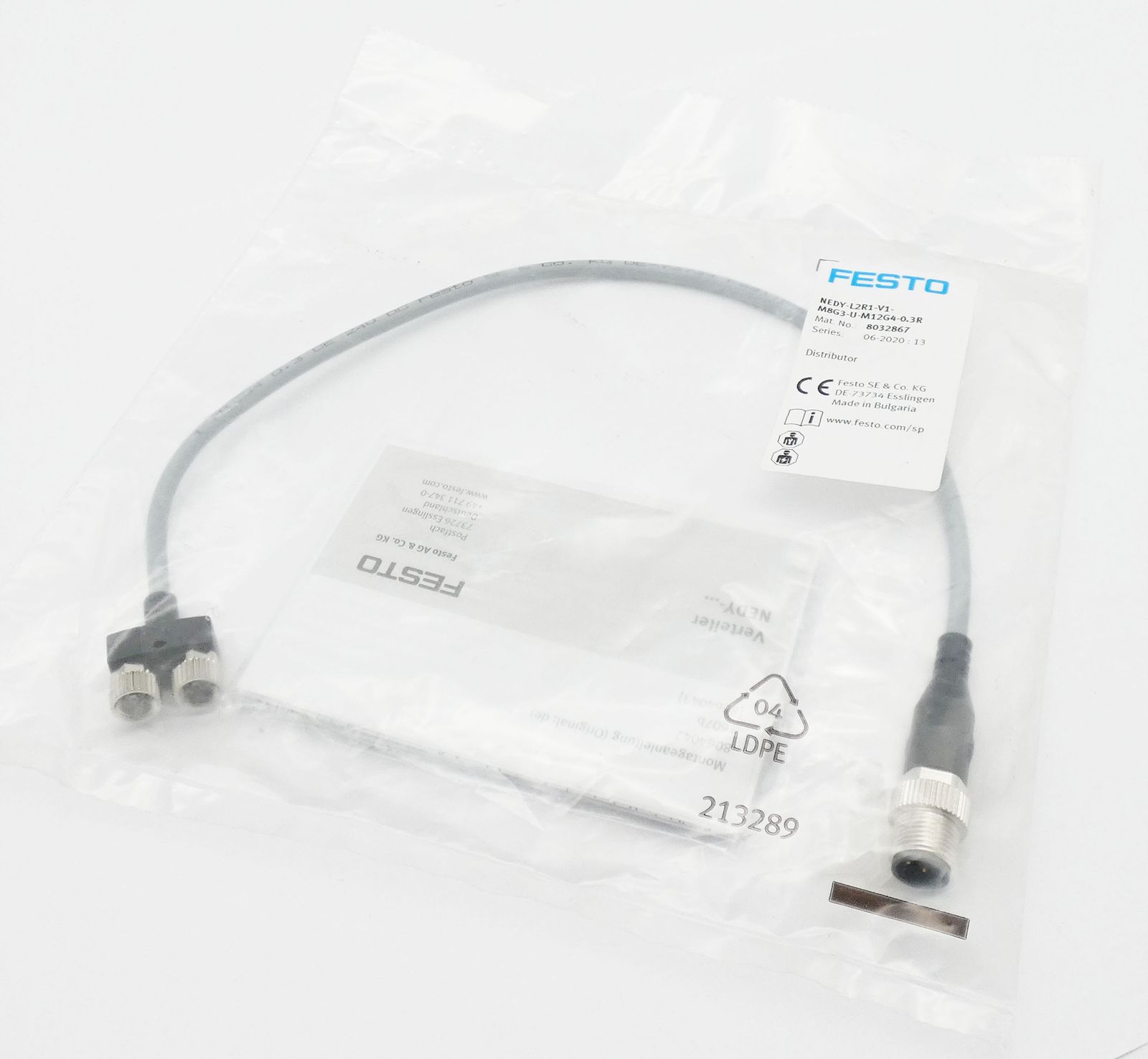 NEDY-L2R1-V1-M8G3-U-M12G4-0,3R, NEDYL2R1V1M8G3UM12G40,3R