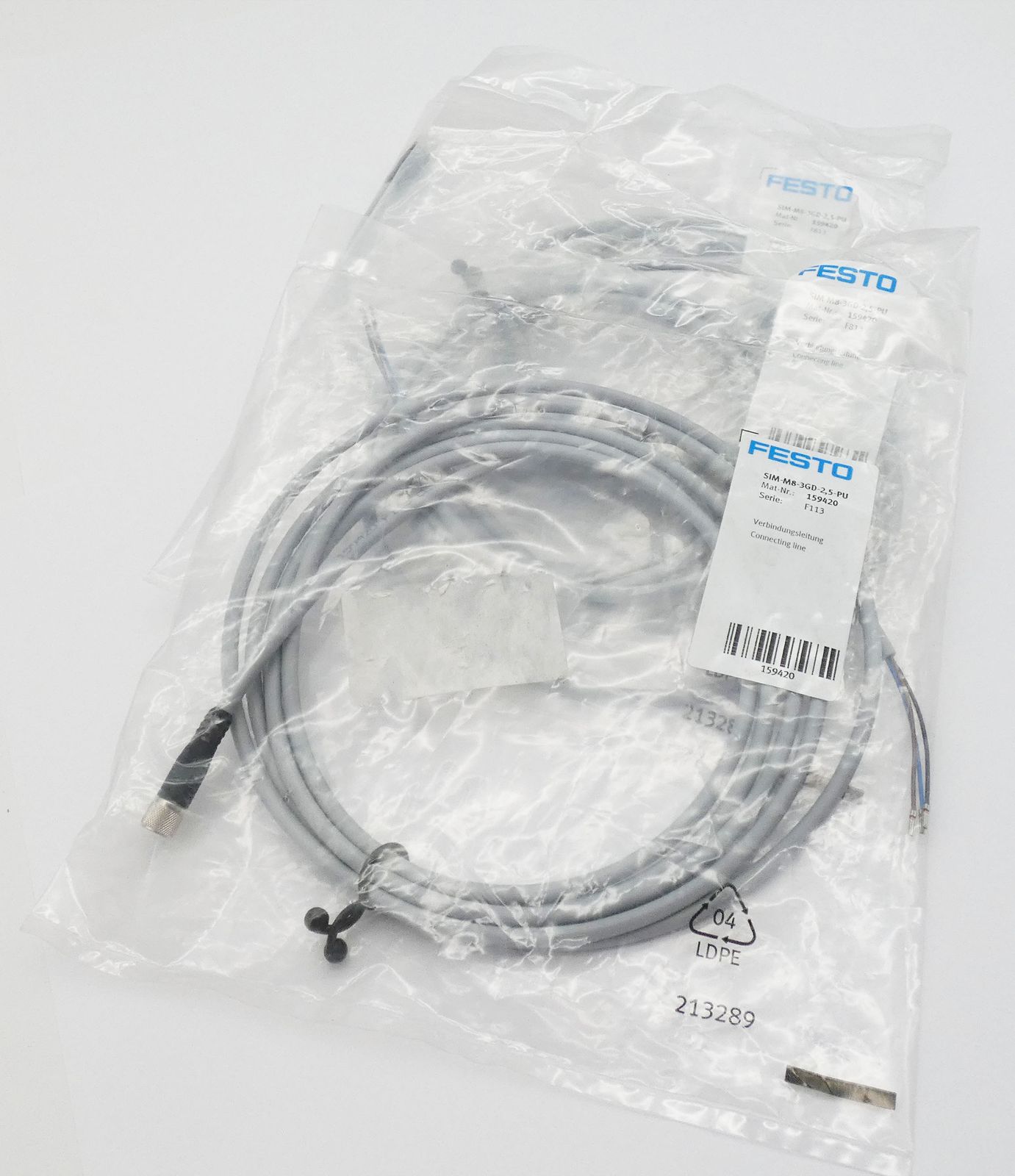 SIM-M8-3GD-2,5-PU, SIMM83GD2,5PU