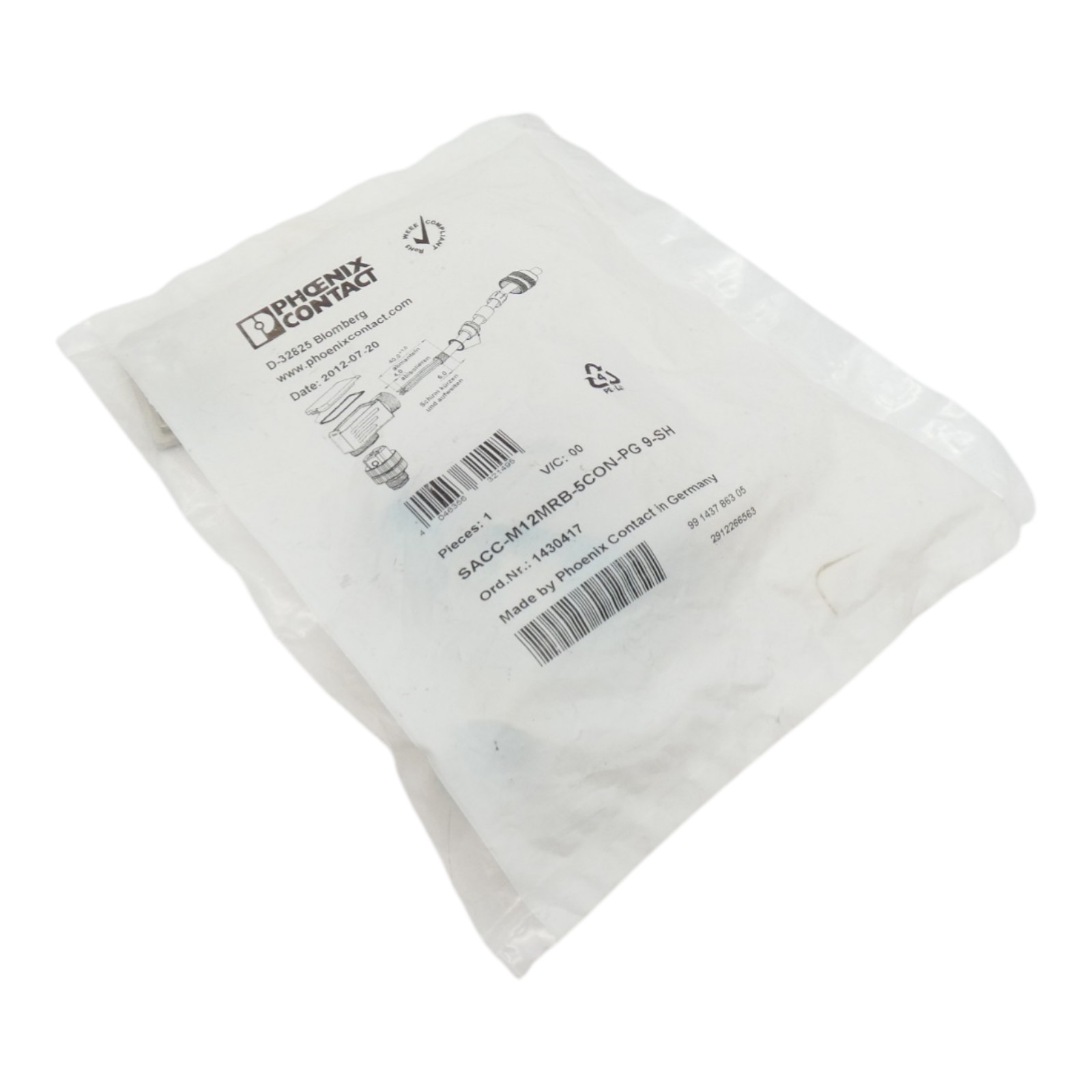 SACC-M12MRB-5CON-PG 9-SH