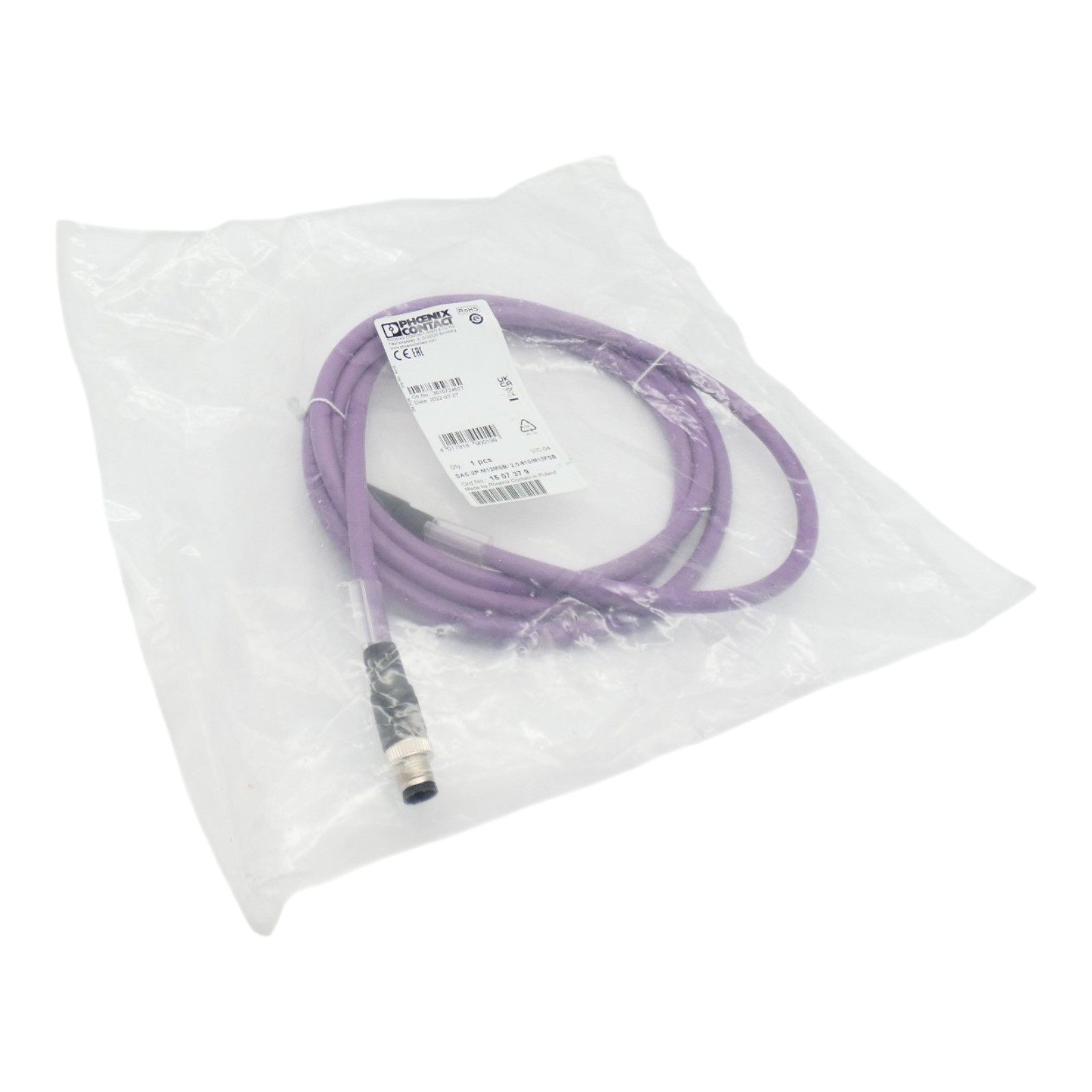 SAC-2P-M12MSB/2,0-910/M12FSB