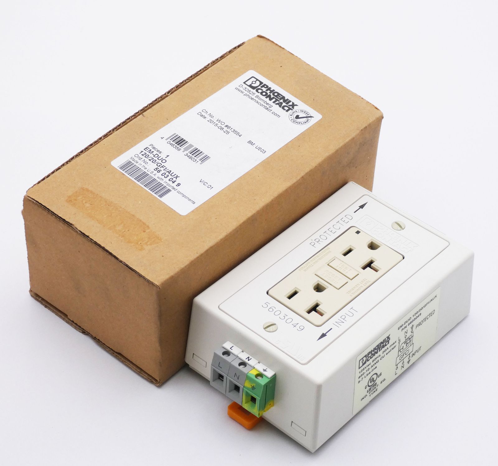 EM-DUO 120/20/GFI/AUX