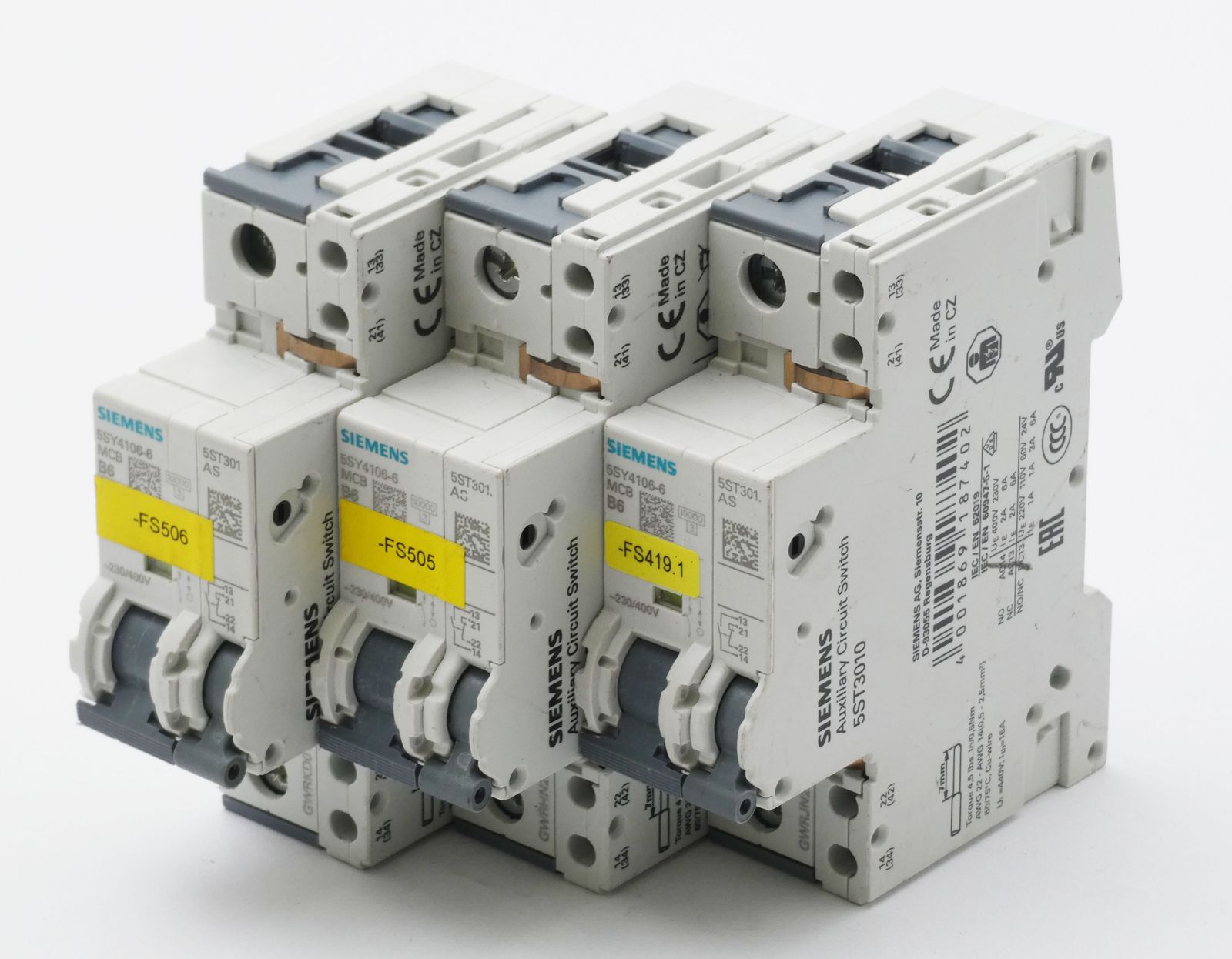 5SY4106-6 MCB B6