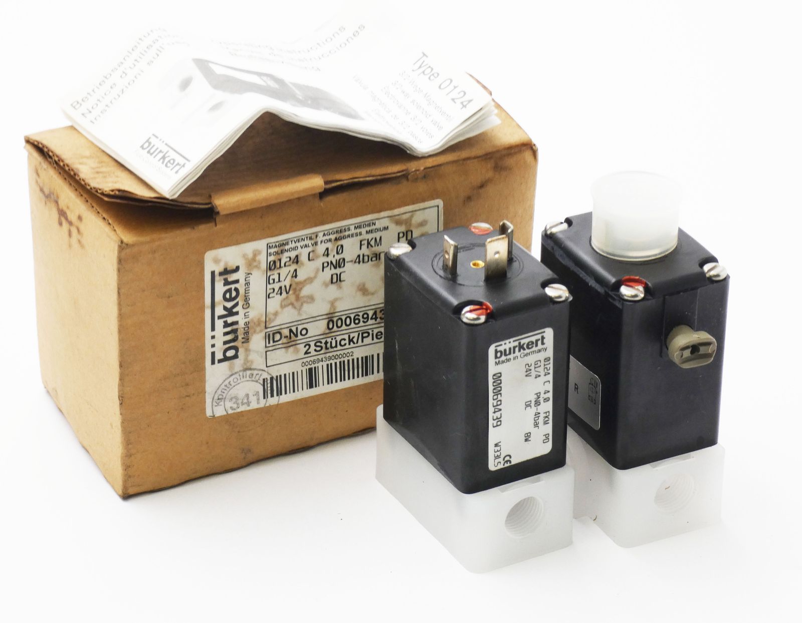 0124 C 4,0 FKM PD G1/4