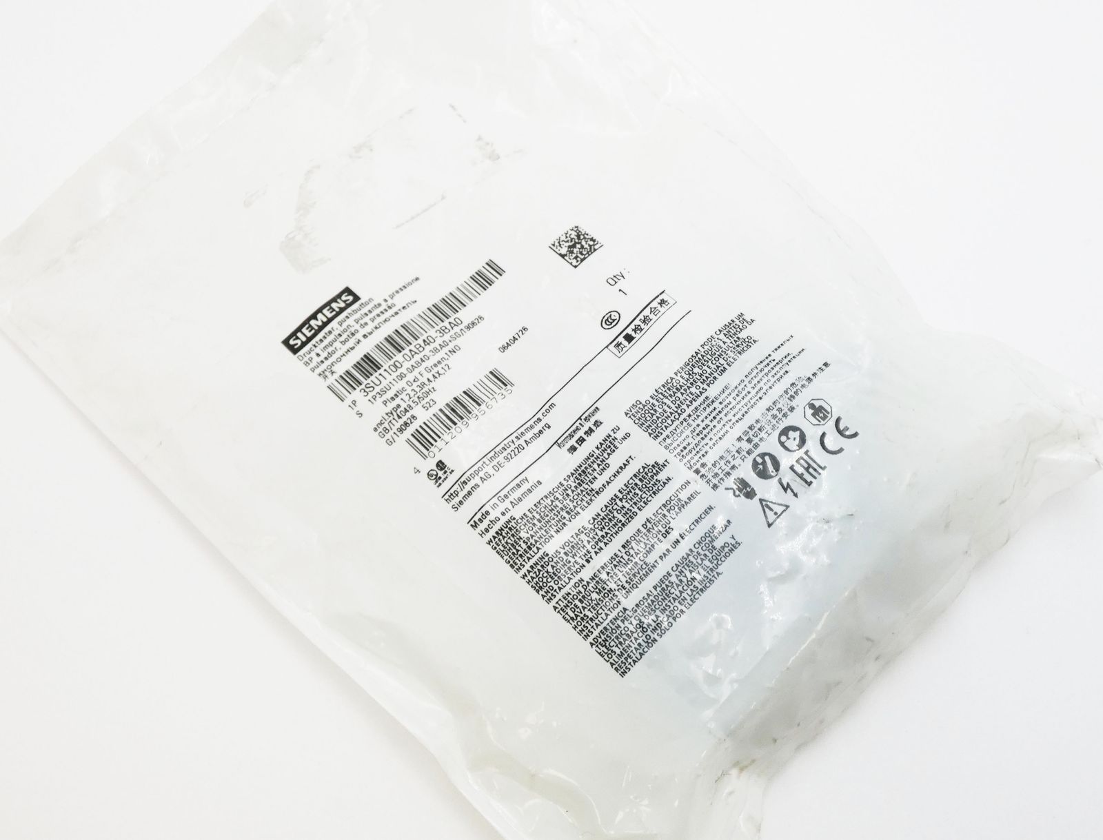 3SU1100-0AB40-3BA0, 3SU1 100-0AB40-3BA0