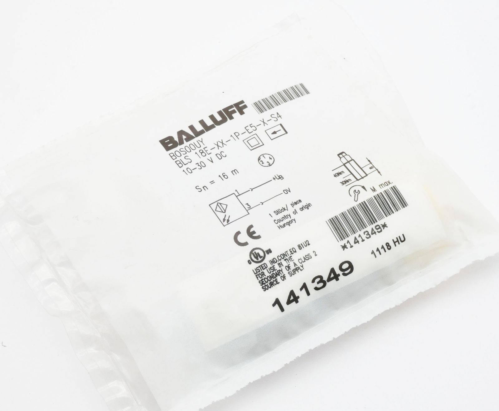 BLS 18E-XX-1P-E5-X-S4, BOS00UY