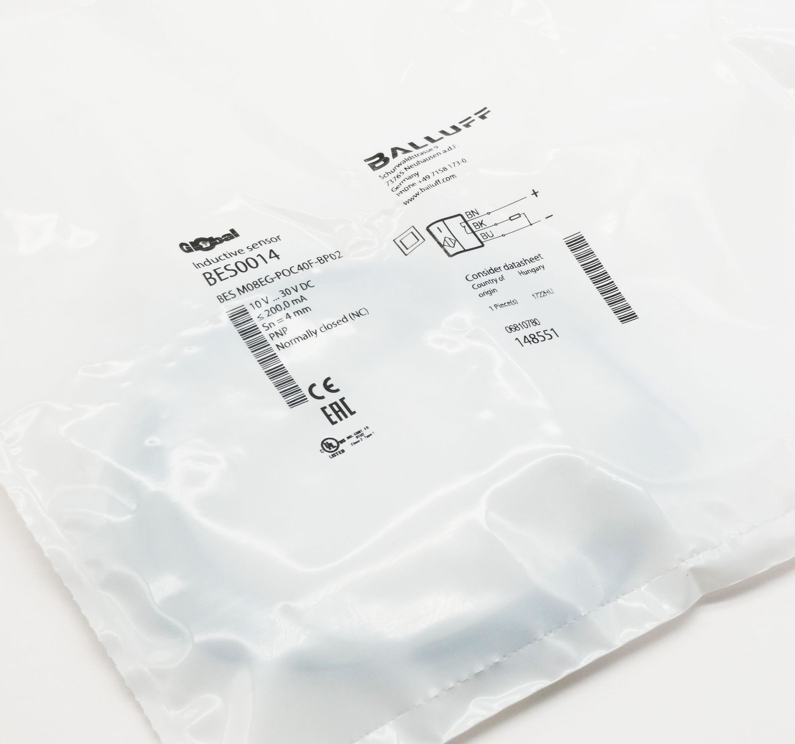 BES M08EG-POC40F-BP02