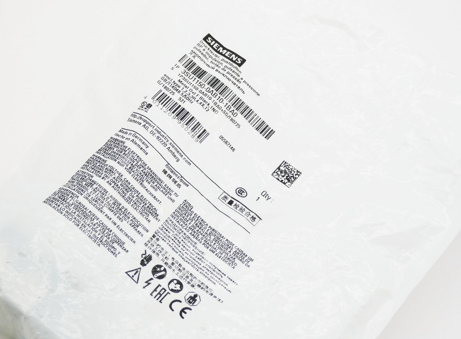 3SU1150-0AB10-1BA0, 3SU1 150-0AB10-1BA0