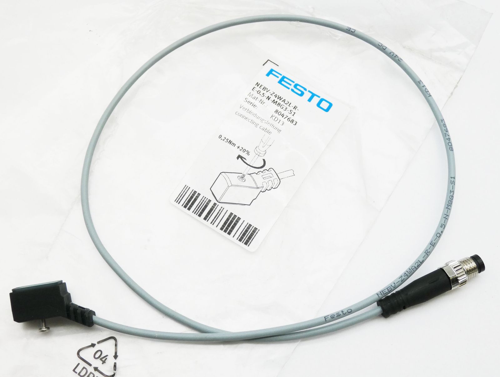 NEBV-Z4WA2L-R-E-0.5-N-M8G3-S1