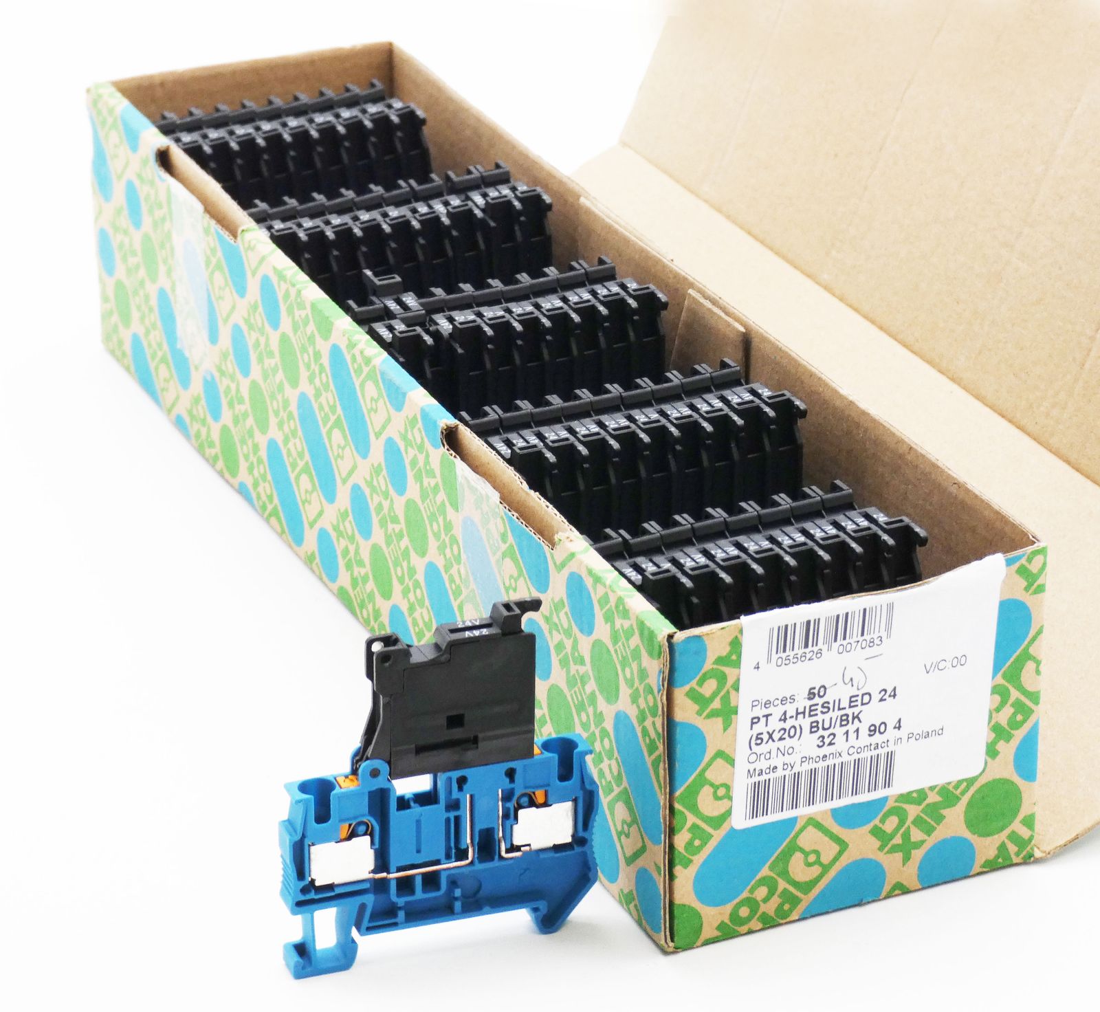 PT 4-HESILED 24 (5X20) BU/BK