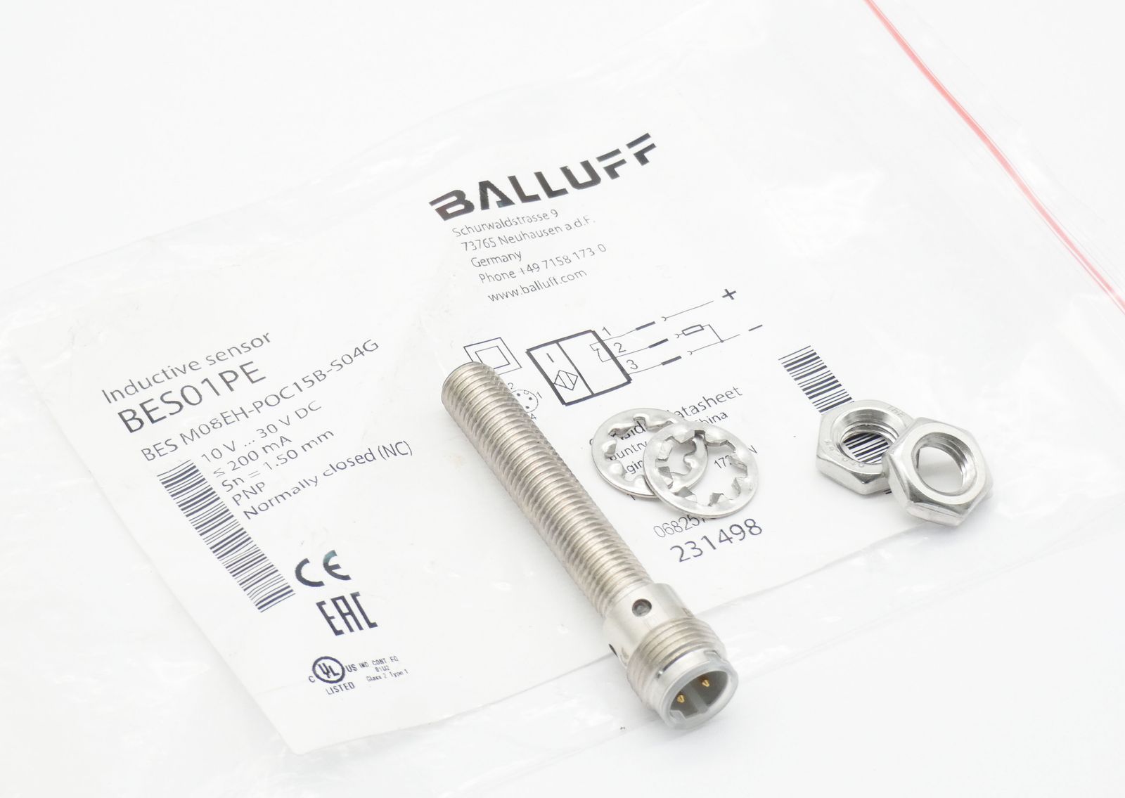 BES M08EH-POC15B-S04G